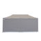 3m x 6m Gala Shade Pro Gazebo Grey Sidewalls Gallery image 1